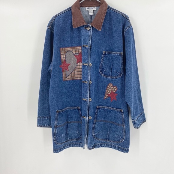 Vintage Haik’s Patched Jacket Size L - Picture 1 of 12